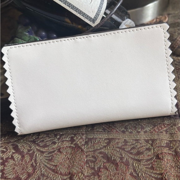 Authentic Kate Spade Popsicle leather bifold snap/zip/ID Wallet - Picture 6 of 12